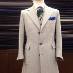 soprabito in puro cashmere con tre bottoni