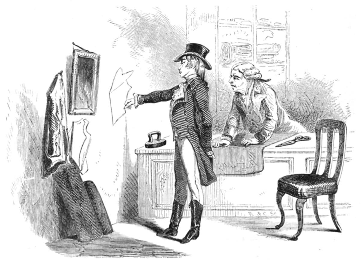Beau Brummell and His Tailor