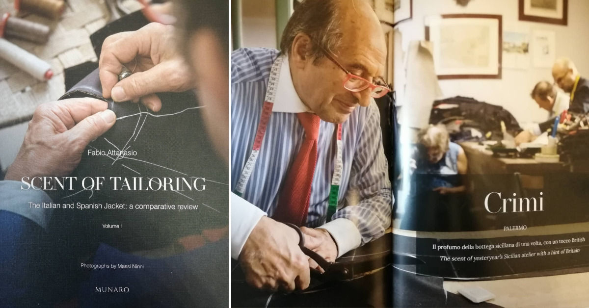 scent of tailoring - libro di fabio attanasio